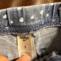 OSHKOSH デニムレギンスパンツの画像