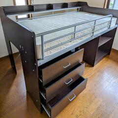 【破格】多機能ベッド　分解可　家具 オフィス用家具 机