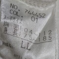 MV  ヘンリーネック ワッフルTシャツ LL サイズの画像