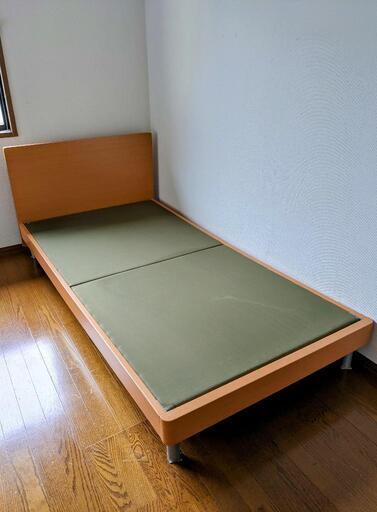 【破格】ローベッド　シングル　家具 テーブル 寝具