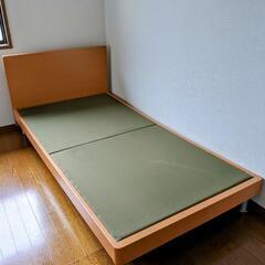 【破格】ローベッド　シングル　家具 テーブル 寝具