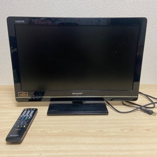 シャープ　AQUOS アクオス　22型液晶テレビ