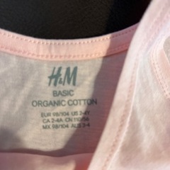 H&M セットアップ　子供の画像