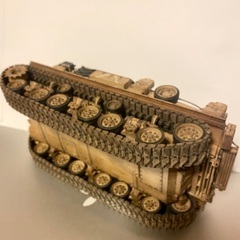廃戦車　演出　ジオラマ　情景賑やかし用