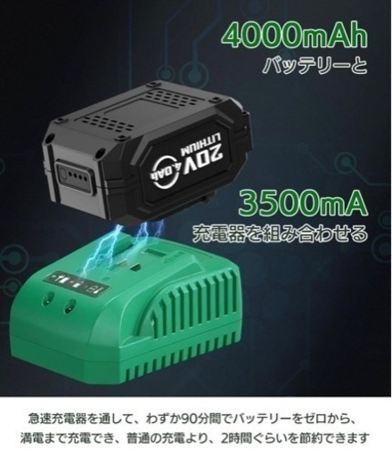 新品未使用バッテリー式　ブロワー