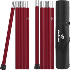 タープポール直径28mm伸縮式2本セット 