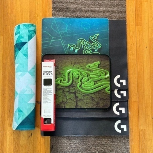 Logicool • Razer マウスパッド8点セット