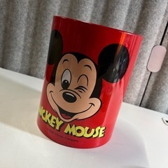 昭和レトロ　ミッキーマウス　ゴミ箱　インテリア   