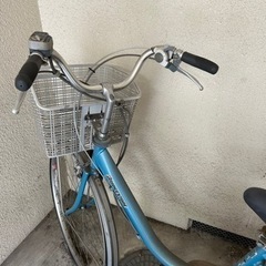 電動自転車&子供乗せイス付きの画像