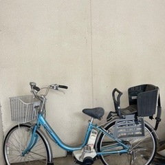 電動自転車&子供乗せイス付き