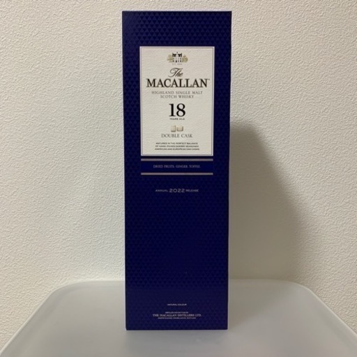マッカラン　ダブルカスク18年　700ml