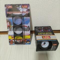 オートゲージ水温計　1dinメーターセット