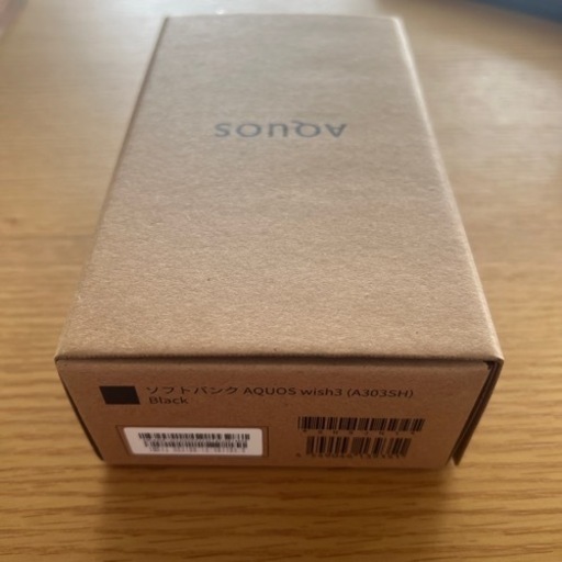 AQUOS wish3(A303SH) 新品未使用品 SIMフリー