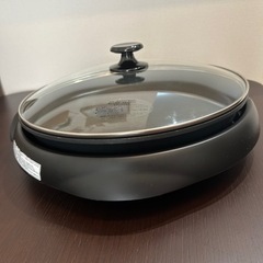 【ホットプレート】 強力加熱 電気ホットプレート JSTN-HP-BK