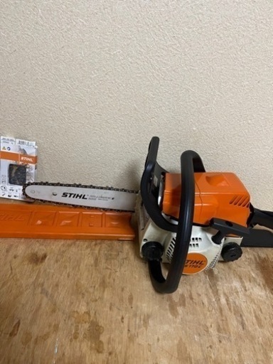 スチール　チェーンソー　MS170C長期倉庫保管の為ジャンク品扱い