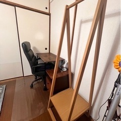 【無印製】ハンガーラックの画像