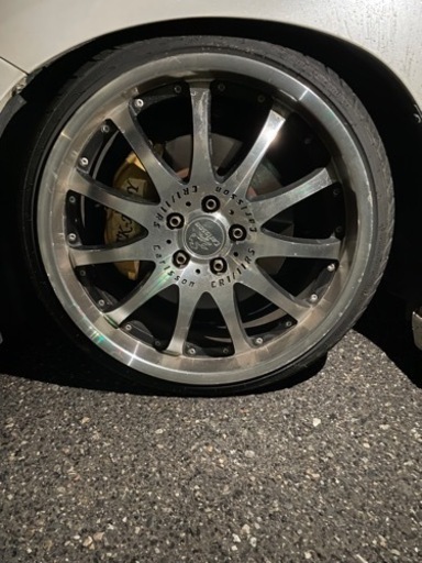 20インチ カールソン11/1希少車のパーツ タイヤ、ホイール