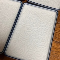 和食器　平皿　長方形　5枚セット　使いやすさ抜群！　の画像