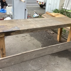作業台　木　DIY