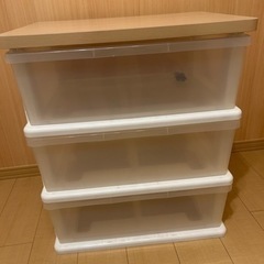 家具 収納家具 プラスチックチェスト