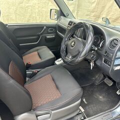 スズキ　ジムニー　車検二年付き　社外アルミ　ターボ　4WD　AT　ACC　シートヒーターの画像