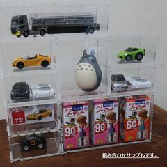 トミカ、チョロＱ　アクリルディスプレーケース の画像