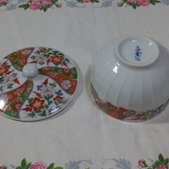 ◆【蓋付き・お茶茶碗】　※画像(２)は、使用例です。　●径８cm,高さ/７cm。の画像