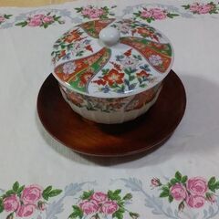 ◆【蓋付き・お茶茶碗】　※画像(２)は、使用例です。　●径８cm,高さ/７cm。の画像