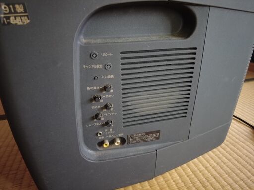 パナソニック ブラウン管テレビデオ TH-14VT2 (鈍雲) 新居浜の