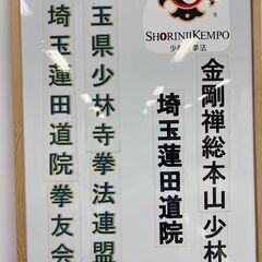 【蓮田市で少林寺拳法】6月体験会開催中・素人大歓迎！埼玉蓮田道院の画像
