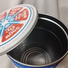 特大【当選品/ 非売品】雪印　6pチーズ　 ペール缶　 バケツ缶　椅子　収納 イスの画像