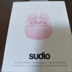 SUDIO TOLV R 正規品 証明書付き ワイヤレス　イヤホン