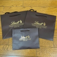 【リンツ Lindt】 チョコレートブランド紙袋ショップ袋ショッ...