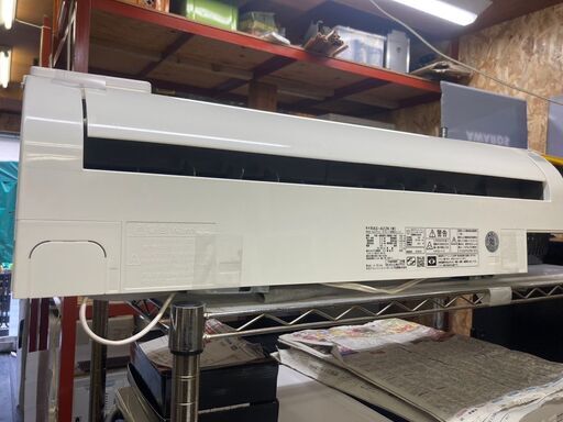 ☆中古￥19,800！HITACHI　6畳用2.2kwルームエアコン　家電　RAS-A22K(W)型　【BE159】