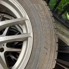 SUV車用 17インチ ホイール スタッドレスタイヤ 4本の画像