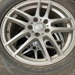 SUV車用 17インチ ホイール スタッドレスタイヤ 4本の画像