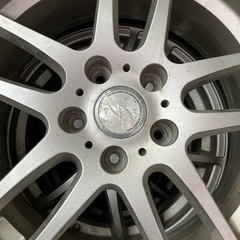 SUV車用 17インチ ホイール スタッドレスタイヤ 4本の画像