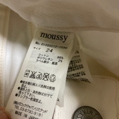 美品　moussy スキニーデニム の画像