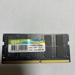 ノートパソコン用メモリ16G×2=32G 　の画像