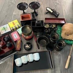 仏具色々　中古品　郵送可能