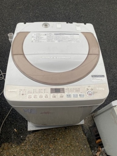 SHARP 7kg 2019年洗濯機