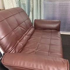 ニトリ　ソファ　2人用家具 寝具 布団の画像
