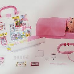 メルちゃん救急車セット　※メルちゃんは別売りになります