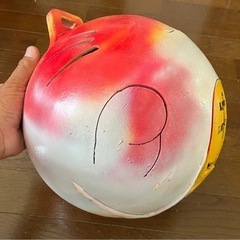 ハンドメイド浮き玉「招き猫　招福」〈兵」の画像