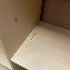 【リサイクルショップどりーむ鹿大前店】No.9882　棚　ナチュラルカラー　※取れない汚れありの画像