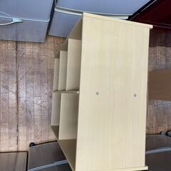 【リサイクルショップどりーむ鹿大前店】No.9882　棚　ナチュラルカラー　※取れない汚れありの画像
