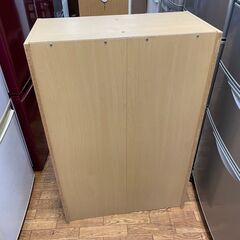 【リサイクルショップどりーむ鹿大前店】No.9882　棚　ナチュラルカラー　※取れない汚れありの画像