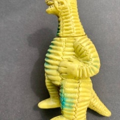 👍当時物　👍超希少 ゲキレア ソフビ レッドキング  ウルトラヒーロー 1966 怪獣 フィギュア レトロの画像