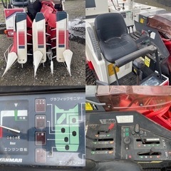 山形発★ ヤンマー CA215P コンバイン 3条 グレンタンク 実動★ 現状渡し★ 引取限定★ 売り切り★ の画像