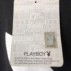 PLAYBOY 長袖　服　未使用　 ユニセックス　Tシャツ の画像